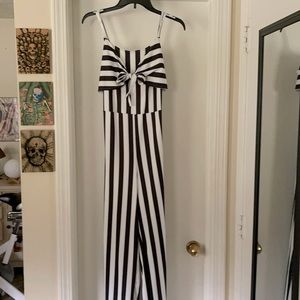 Beautiful striped jumpsuit, only worn once
